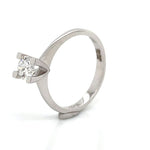 Classic Solitaire Round Brilliant Diamond Engagement Ring 0.50 Ct Diamonds House