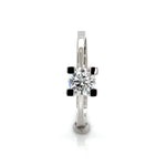 Classic Solitaire Round Brilliant Diamond Engagement Ring 0.50 Ct Diamonds House