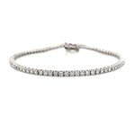 Classic Solitaire Tennis Round-Cut Diamond Bracelet 2.20 Ct Diamonds House