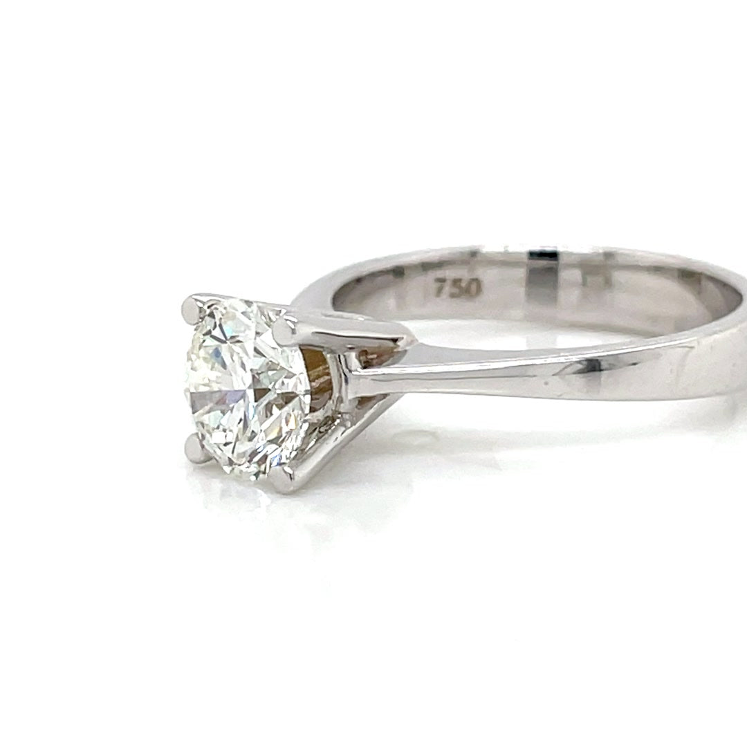 Classic Round Brilliant Solitaire Diamond Engagement Ring 1.50 Ct Diamonds House