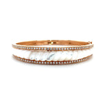 Mother of Pearl with Diamond Accents Bangle Diamonds House