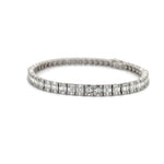 Baguette Diamond Cluster Tennis Bracelet 4.40 Ct Diamonds House