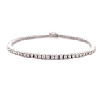 Classic Solitaire Tennis Round-Cut Diamond Bracelet 2.60 Ct Diamonds House