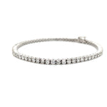 Classic Solitaire Tennis Round-Cut Diamond Bracelet 3.60 Ct Diamonds House