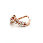 Diamond Princess Wishbone Ring Diamonds House