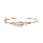 Sleek Multi-Stone Diamond Bangle Diamonds House