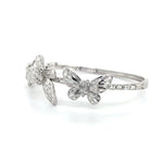 Triple-Butterfly Diamond Bangle Diamonds House