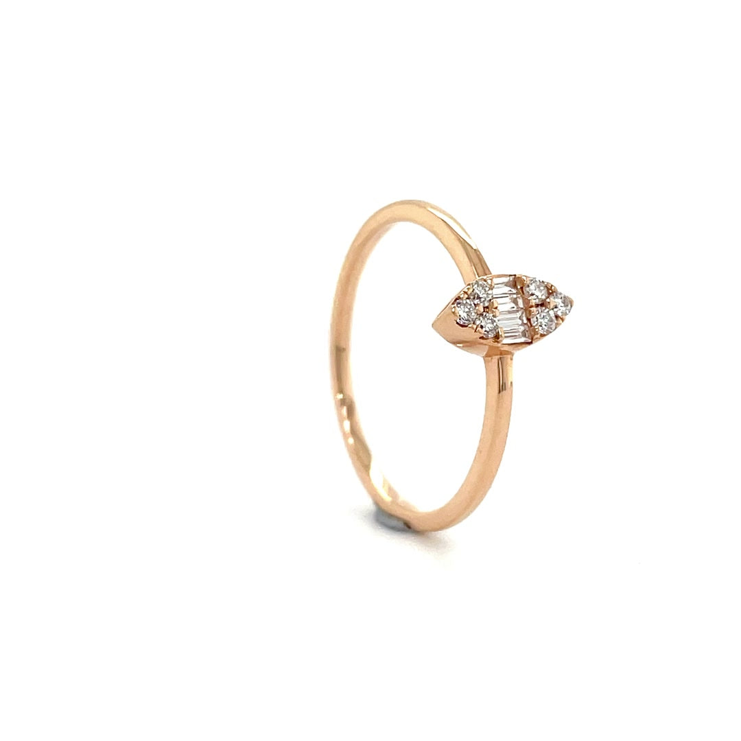 Marquise Baguette Diamond Ring Diamonds House