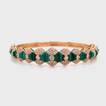 Geometric Diamond and Malachite Bangle Diamonds House