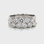 Solitaire Round Brilliant Diamond Engagement Ring and Wedding Band 1.60 Ct Diamonds House