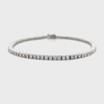 Classic Solitaire Tennis Round-Cut Diamond Bracelet 2.60 Ct Diamonds House