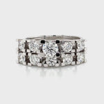 Solitaire Round Brilliant Diamond Engagement Ring and Wedding Band 1.60 Ct Diamonds House