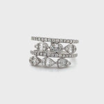 Multi-Row Diamond Wrap Ring Diamonds House